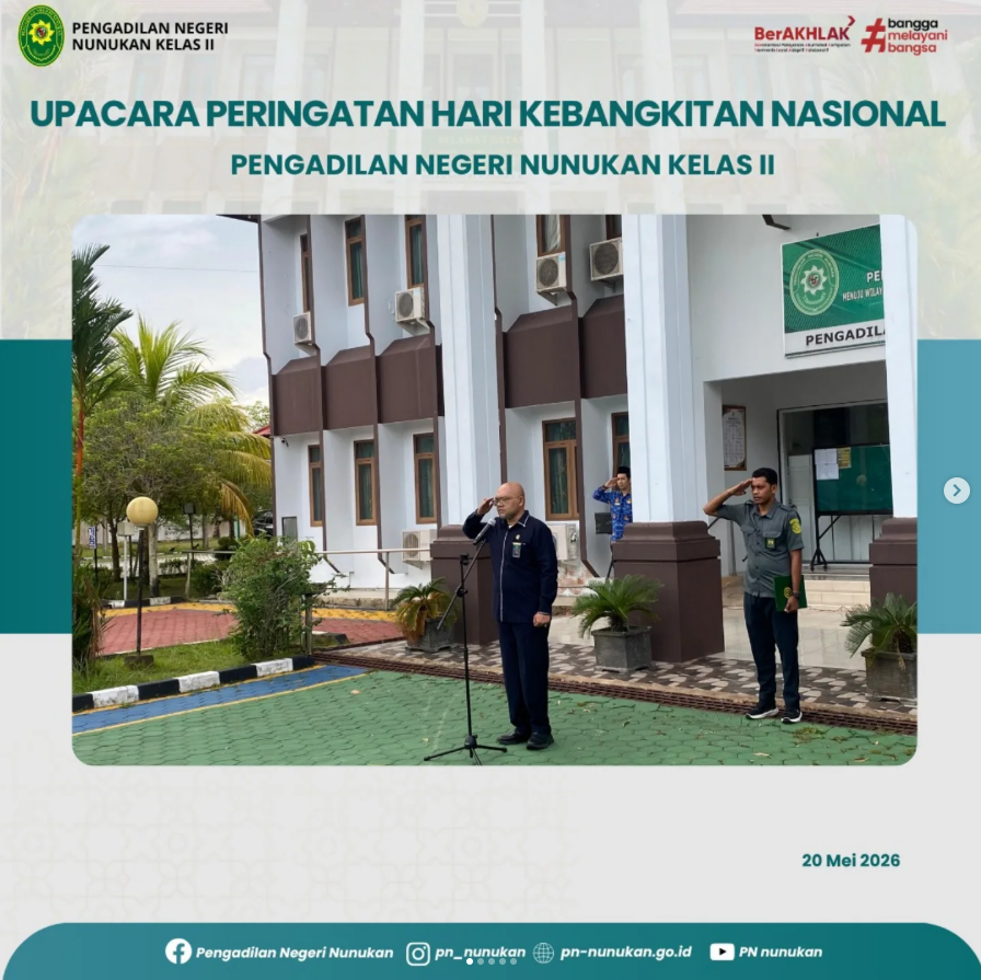 Â Upacara Peringatan Hari Kebangkitan Nasional ke-118